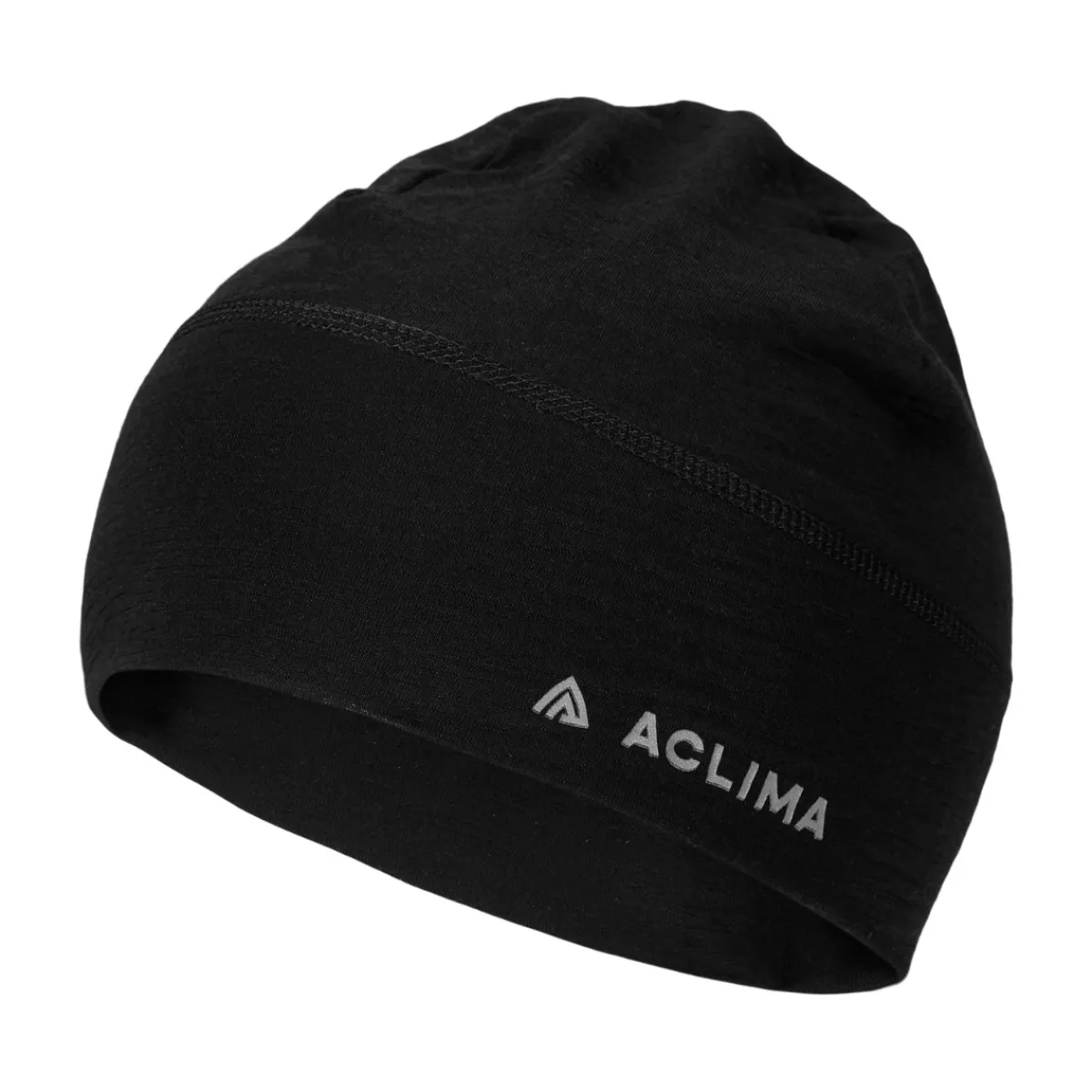 LightWool 140 Beanie (Black Ink)-ACLIMA Online
