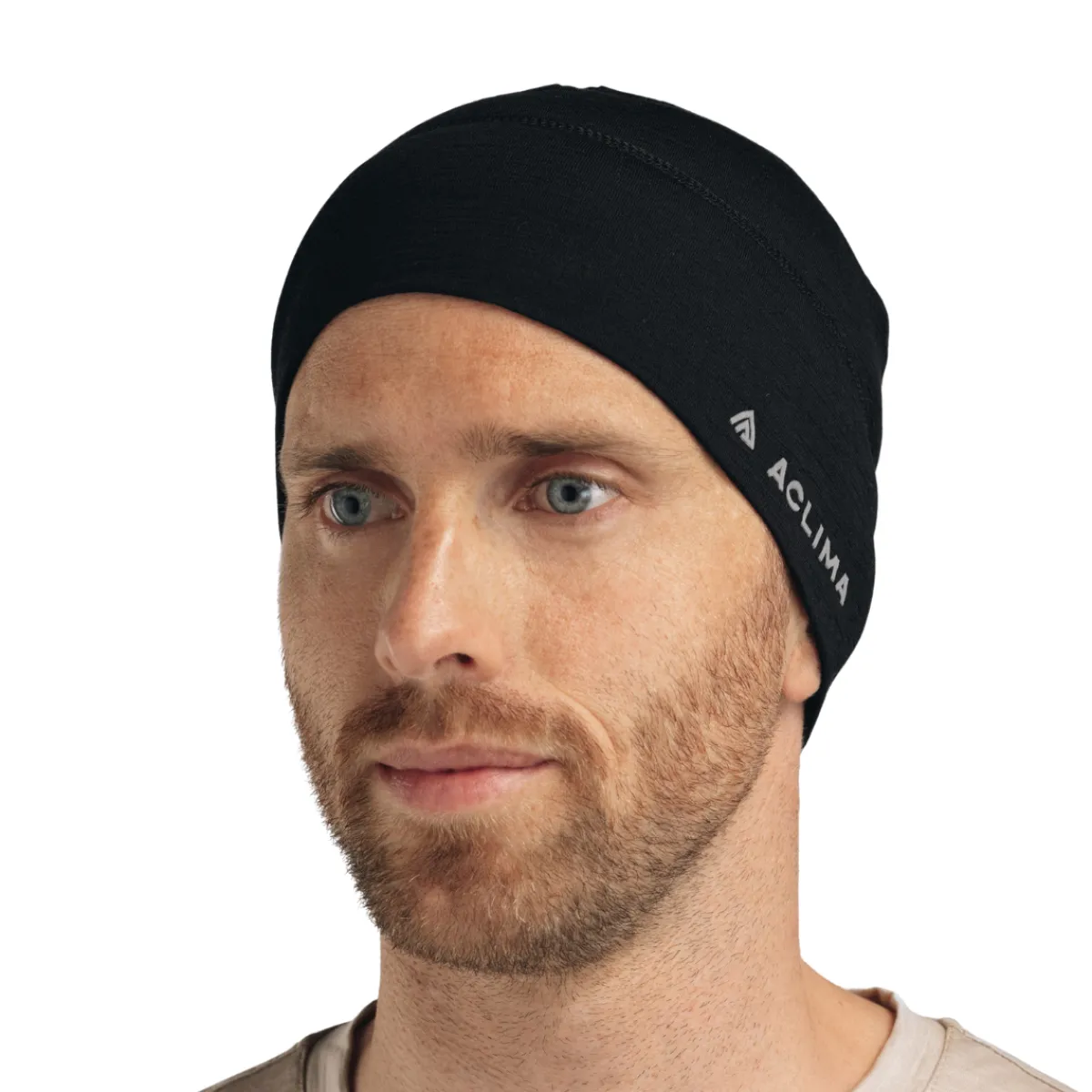 LightWool 140 Beanie (Black Ink)-ACLIMA Online
