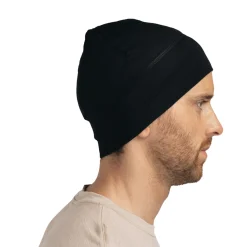 LightWool 140 Beanie (Black Ink)-ACLIMA Online