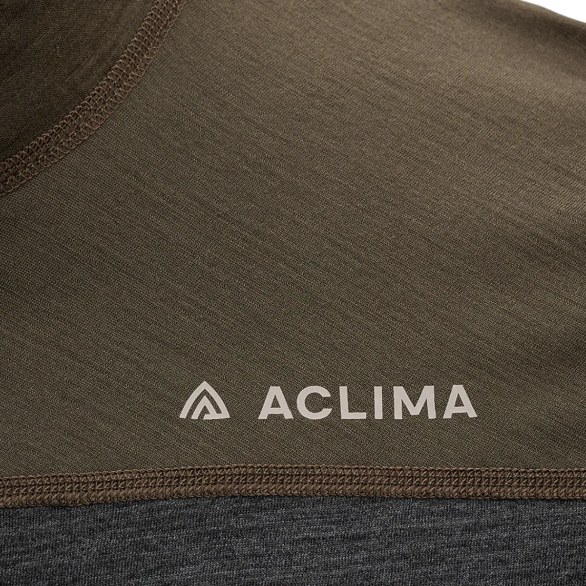 LightWool 180 Polo w/zip, herre (Tarmac Marengo)-ACLIMA