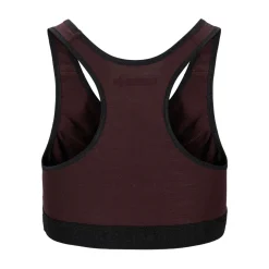 LightWool 180 Sports Top, dame (Chocolate Plum)-ACLIMA Hot