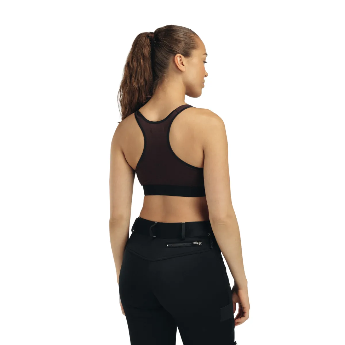 LightWool 180 Sports Top, dame (Chocolate Plum)-ACLIMA Hot