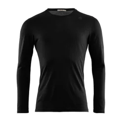 LightWool 140 trøje LS, herre (Jet Black)-ACLIMA Sale