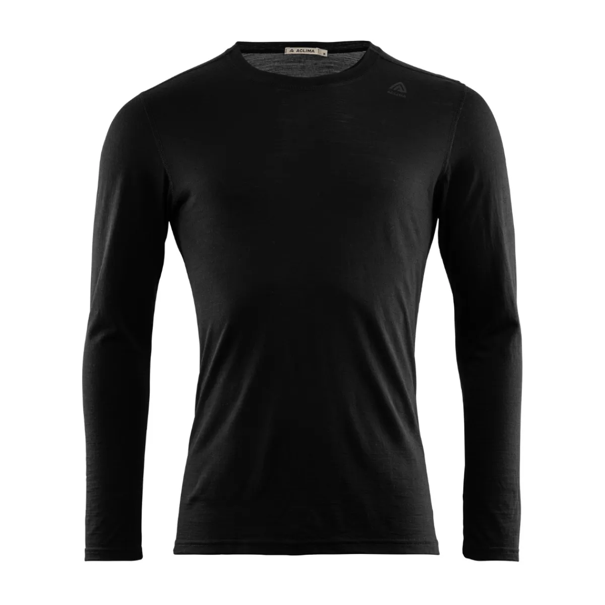 LightWool 140 trøje LS, herre (Jet Black)-ACLIMA Sale