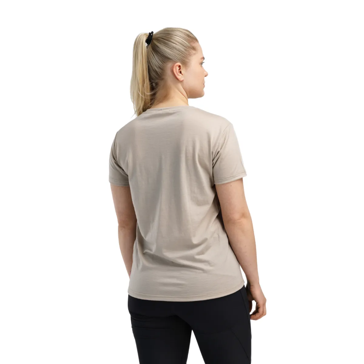 LightWool 180 T-shirt, dame (Simple Taupe)-ACLIMA Discount