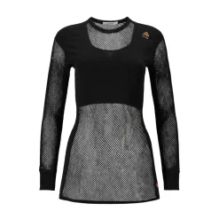 WoolNet Crewneck, dame (Jet Black)-ACLIMA Sale