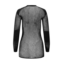 WoolNet Crewneck, dame (Jet Black)-ACLIMA Sale
