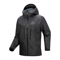 Arc'teryx Alpha Skaljakke, herre (Graphite Black)-ARCTERYX