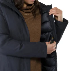 Arc'teryx Centrale Parka, dame (Black)-ARCTERYX Online
