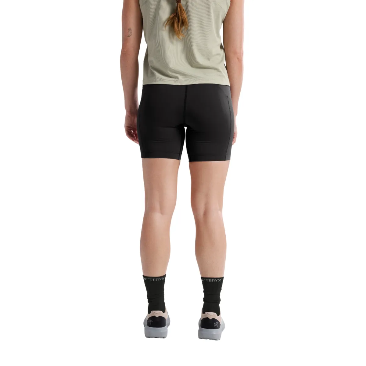 Arc'teryx Essent HighRise Utility Short 6", dame (Black)-ARCTERYX Outlet