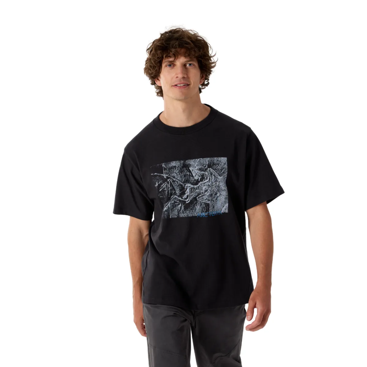 Arc'teryx Kragg Cotton Tee, herre (Black)-ARCTERYX
