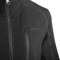 Adventure Mid Wool fleece, herre (Black)-ASIVIK Best