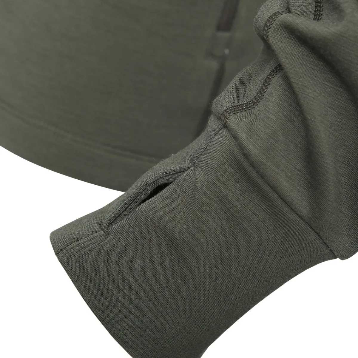 Adventure Mid Wool fleece, herre (Khaki)-ASIVIK Clearance