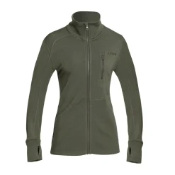 Adventure Mid Wool fleece, dame (Khaki)-ASIVIK Sale