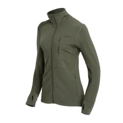 Adventure Mid Wool fleece, dame (Khaki)-ASIVIK Sale