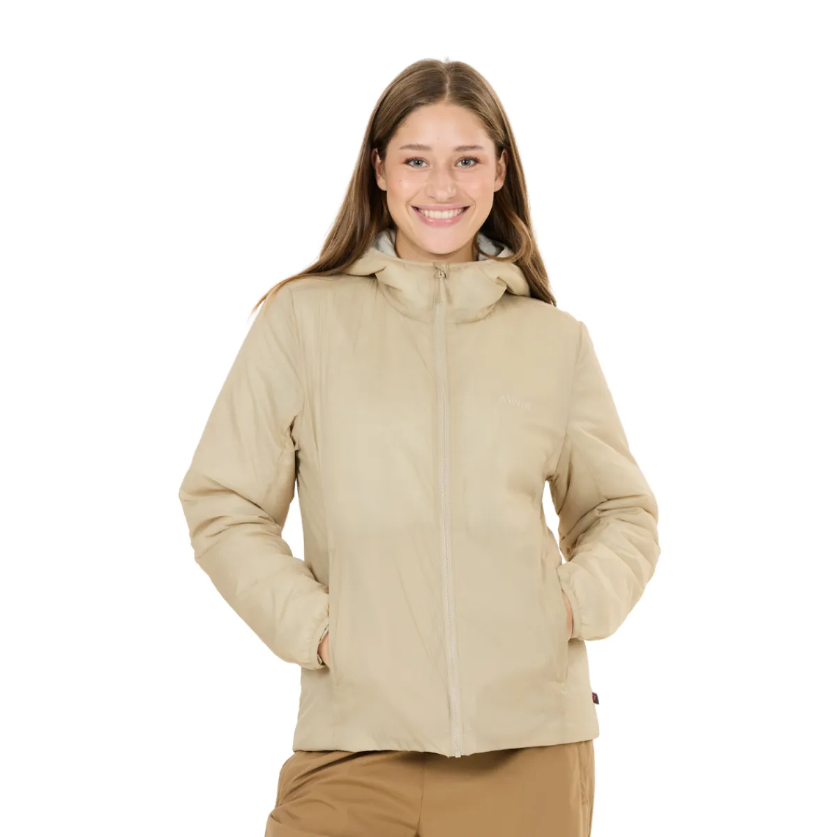 Adventure Primaloft jakke, dame (Fossil)-ASIVIK Hot