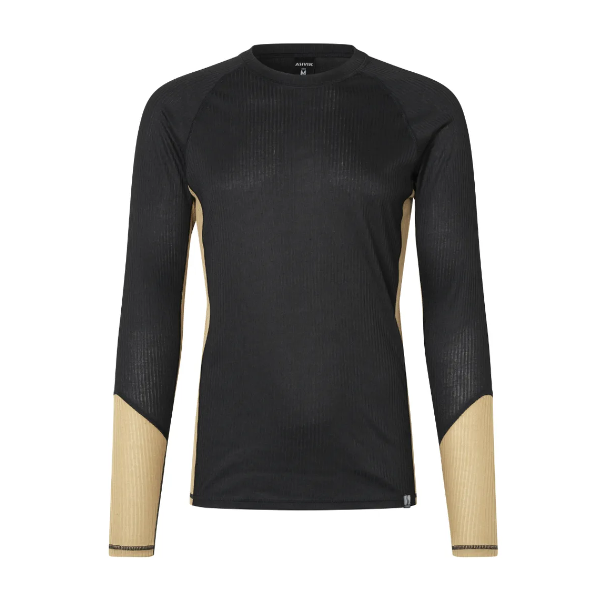 Baselayer Undertøj Sæt, herre (Black / Sand)-ASIVIK New