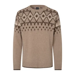 Gamborg Sweater, herre (Tan)-ASIVIK Sale
