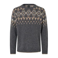 Gamborg Sweater, herre (Grey)-ASIVIK New