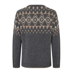 Gamborg Sweater, herre (Grey)-ASIVIK New