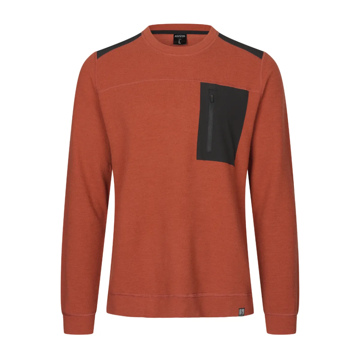 Hessel Wool Crew uldtrøje, herre (Autumn)-ASIVIK Best