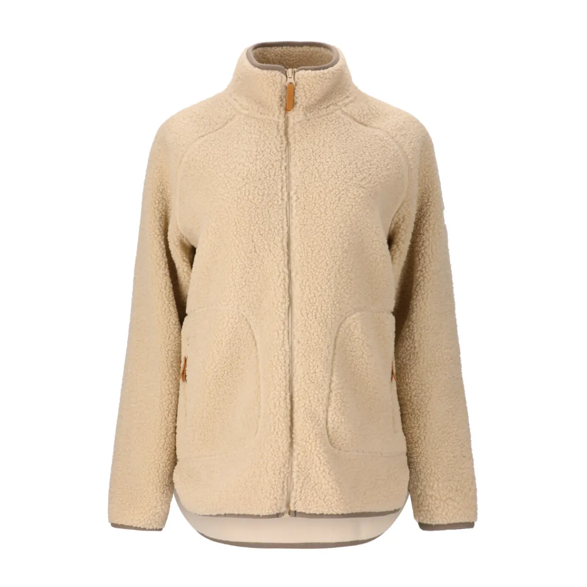 Hike Teddy fleecejakke, dame (Oatmeal)-ASIVIK New