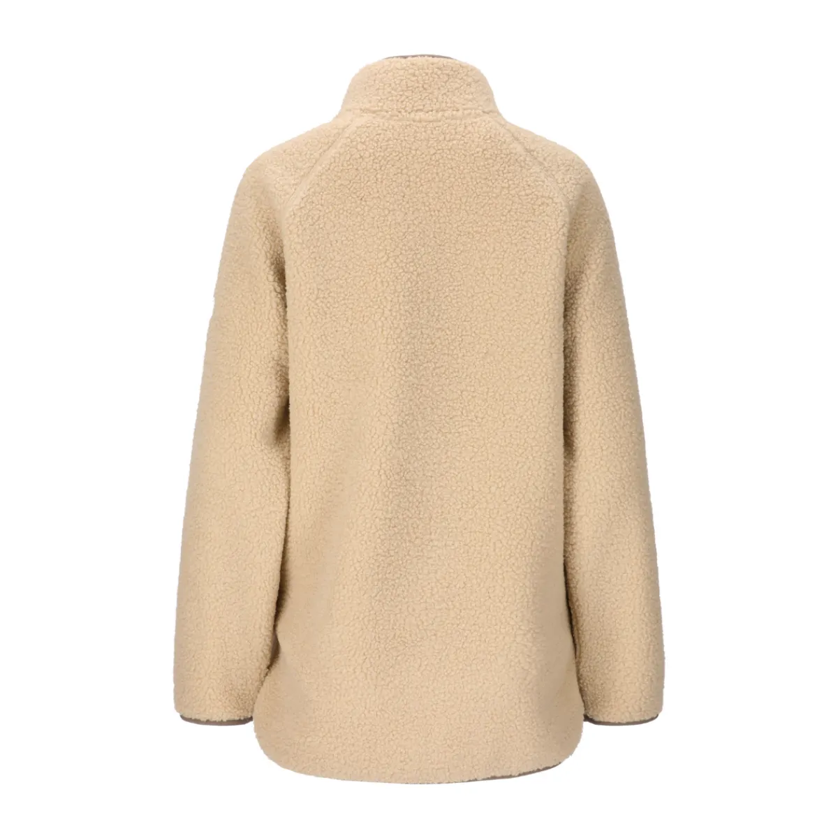 Hike Teddy fleecejakke, dame (Oatmeal)-ASIVIK New