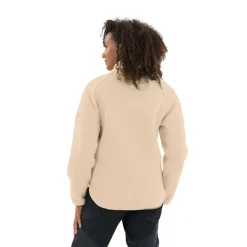 Hike Teddy fleecejakke, dame (Oatmeal)-ASIVIK New
