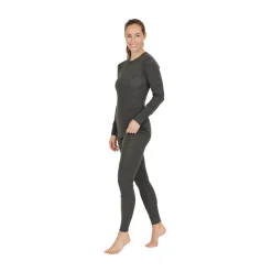 Hike Wool Blend Uldundertrøje, dame (Black)-ASIVIK Clearance