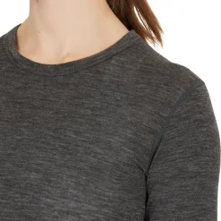 Hike Wool Blend Uldundertrøje, dame (Black)-ASIVIK Clearance