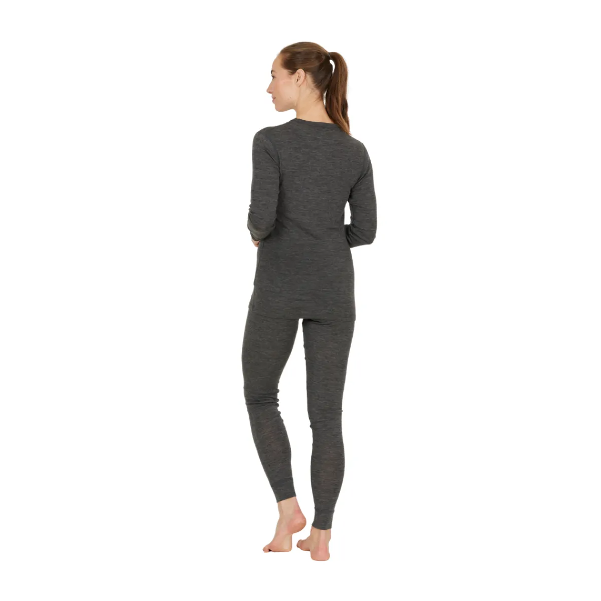 Hike Wool Blend Uldunderbukser, dame (Black)-ASIVIK Best