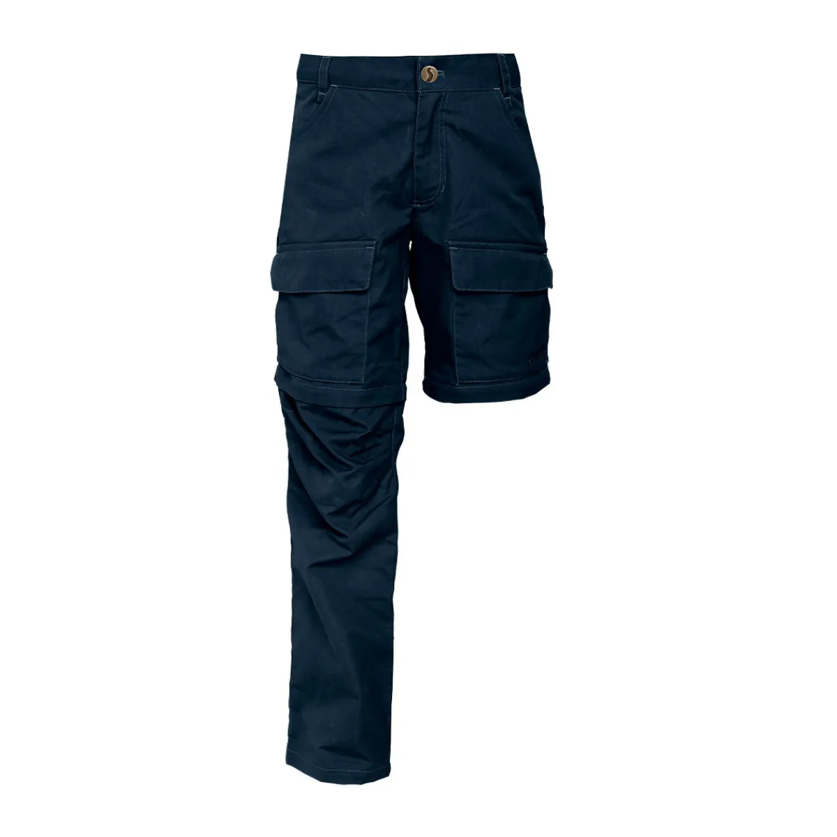 Hike Zip-Off bukser, junior (Dark Blue)-ASIVIK New