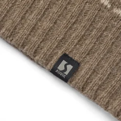 Hjelm Sweater, Herre (Camel Sand)-ASIVIK New