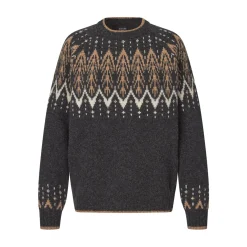 Isefjord Sweater, dame (Black Sand)-ASIVIK