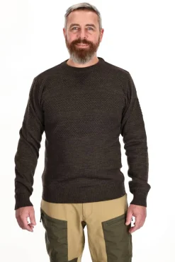 North Sea Sweater, herre (Brown)-ASIVIK