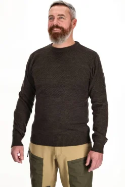 North Sea Sweater, herre (Brown)-ASIVIK
