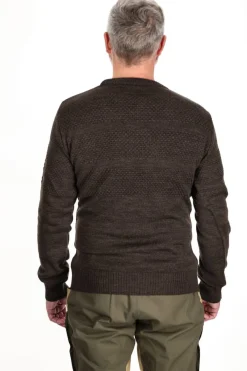 North Sea Sweater, herre (Brown)-ASIVIK