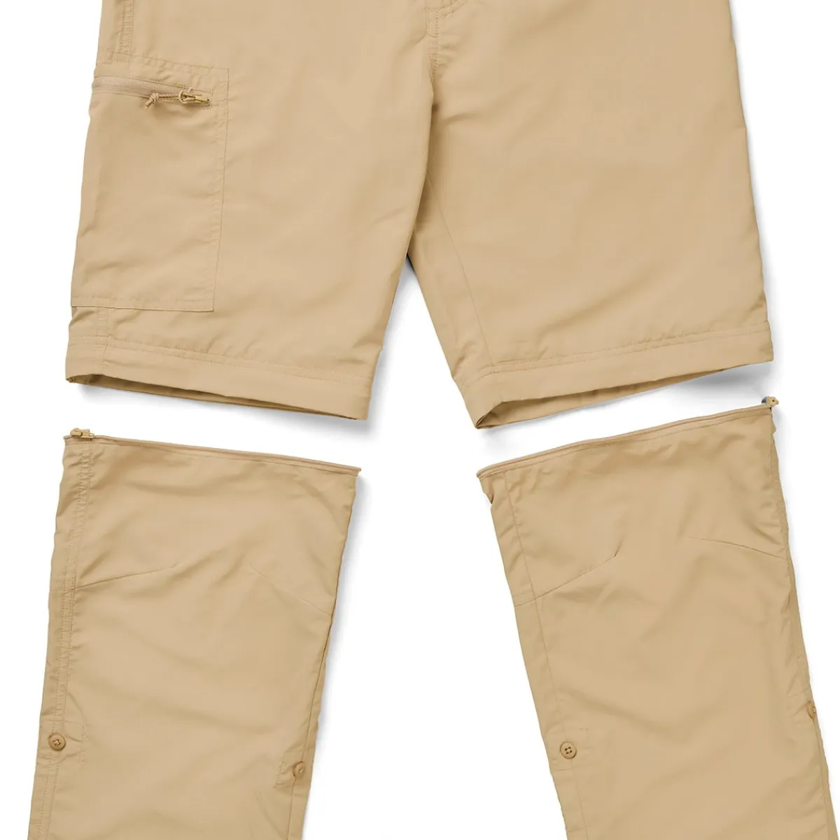 Travel Zip-Off bukser, dame (Sand)-ASIVIK Hot