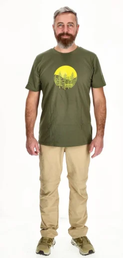 Travel Zip-Off bukser, herre (Sand)-ASIVIK Clearance