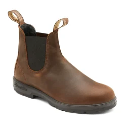 1609 Classic Chelsea Boot (Antique Brown)-BLUNDSTONE Discount
