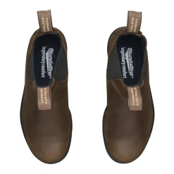 1609 Classic Chelsea Boot (Antique Brown)-BLUNDSTONE Discount
