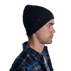 Norval Knitted Beanie-BUFF New