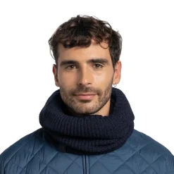 Rutger Knitted Neckwarmer (Midnight)-BUFF Discount
