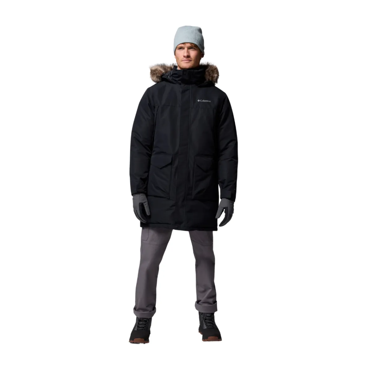 Cape Ridge Parka / Dunjakke, herre (Black)-COLUMBIA New