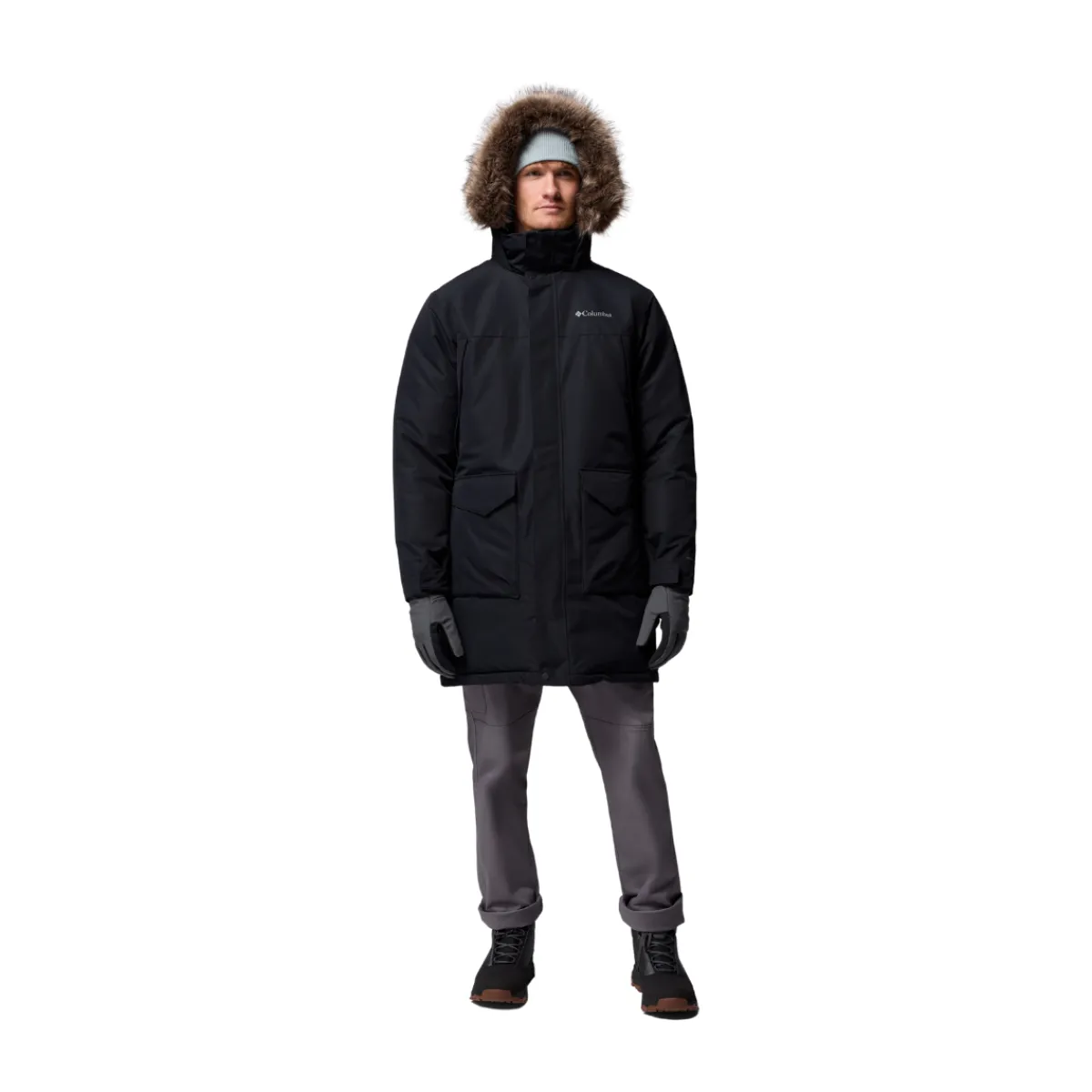 Cape Ridge Parka / Dunjakke, herre (Black)-COLUMBIA New