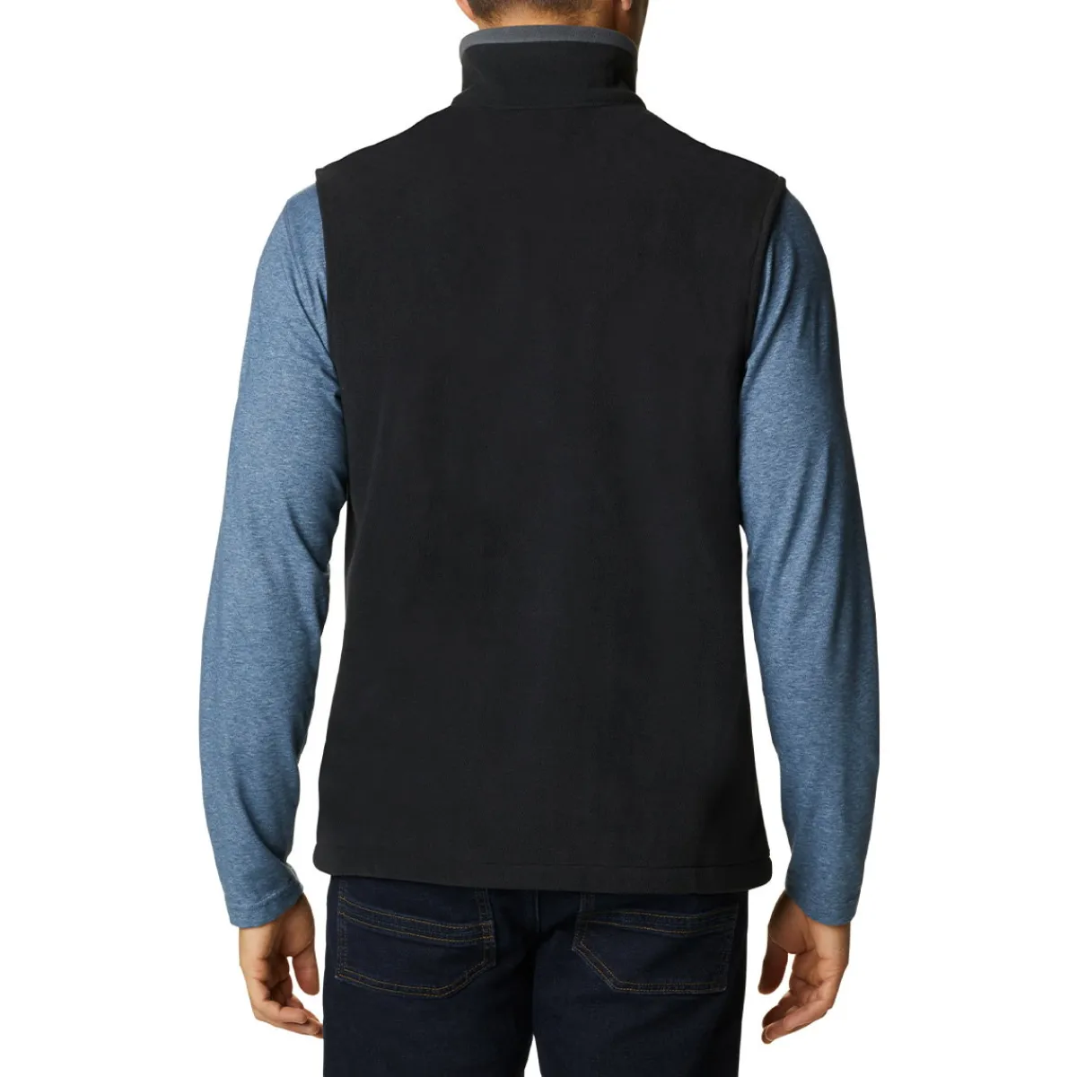Fast Trek Fleece vest, herre (Black)-COLUMBIA