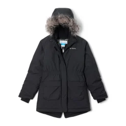 Girls Nordic Strider II vinterjakke, junior (Black)-COLUMBIA Hot
