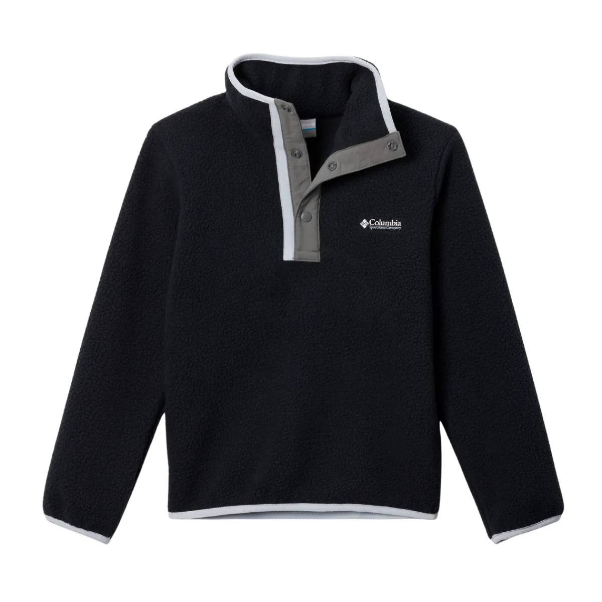 Helvetia II Half Snap Fleece, Junior (Black)-COLUMBIA Best
