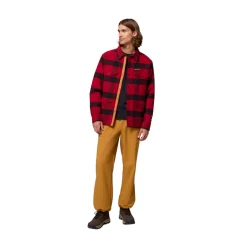 High Cascades Shirt Jacket, herre (Red Dahlia)-COLUMBIA