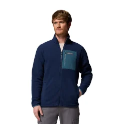 Jasper Ridge Fleece, herre (Navy)-COLUMBIA Clearance